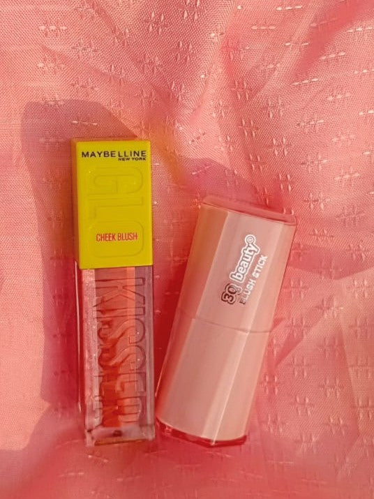 Butter Blush Dupe & Maybelline Gloss Duo – Dewy Cheeks and Glossy Lips