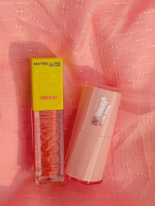 Butter Blush Dupe & Maybelline Gloss Duo – Dewy Cheeks and Glossy Lips
