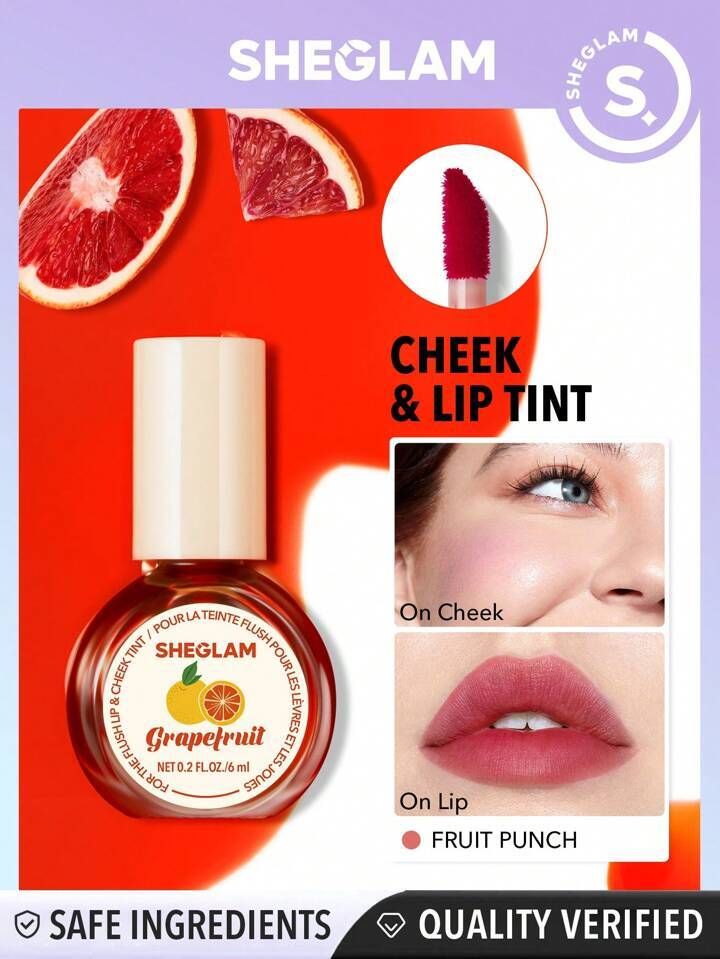 Sheglam Lip Tint – Long-Lasting Color & Natural Gloss Finish