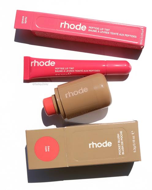 Rhode Pocket Blush & Lip Tint Combo