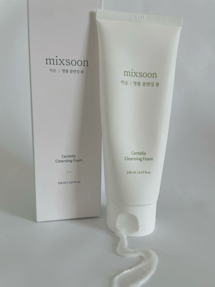 Mixsoon Cleansing Foam – Gentle Daily Cleanser for Clear Skin