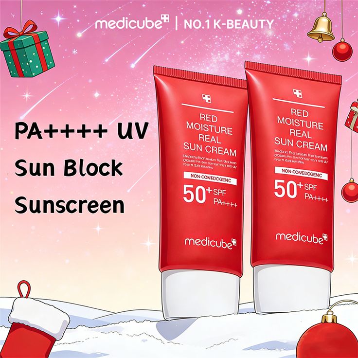 Medicube Red Moisture Real Sun Cream – Hydrating & Soothing UV Protection