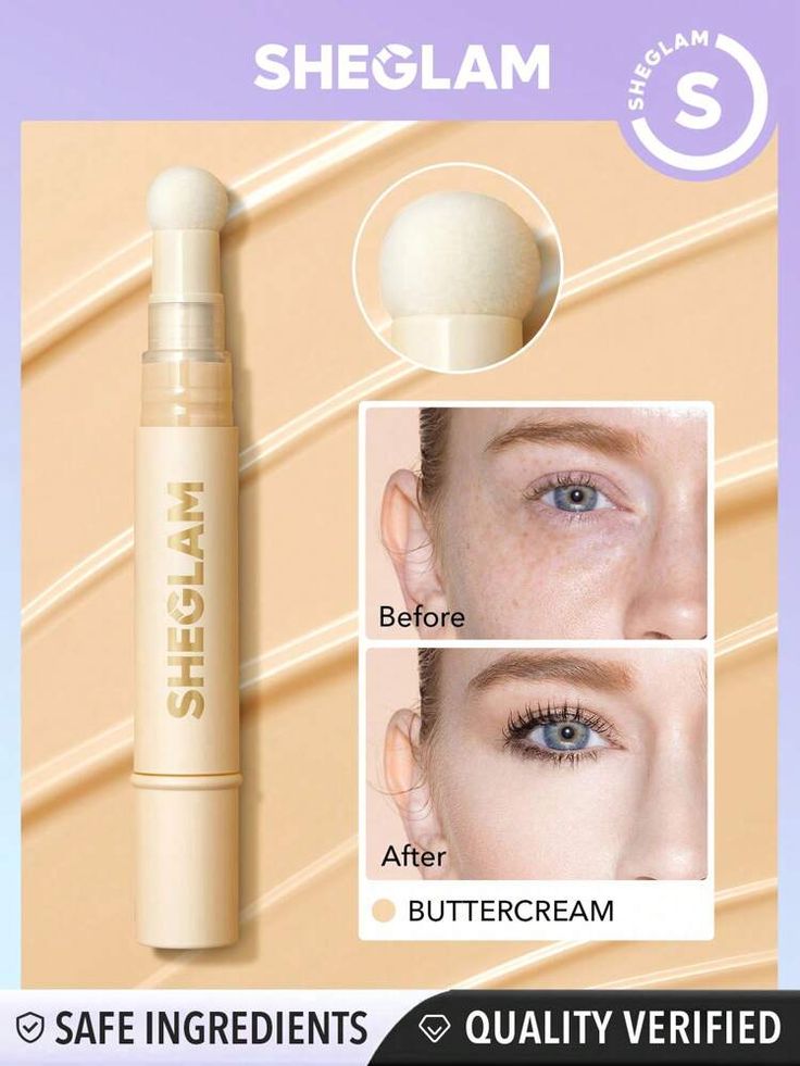 Sheglam Complexion Boost Concealer – Full Coverage, Lightweight & Long-Lasting Formula