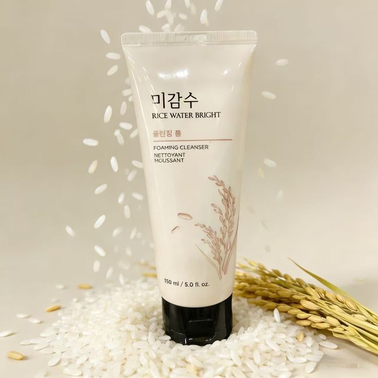 Rice Water Bright Foaming Cleanser – Gentle Brightening Face Wash