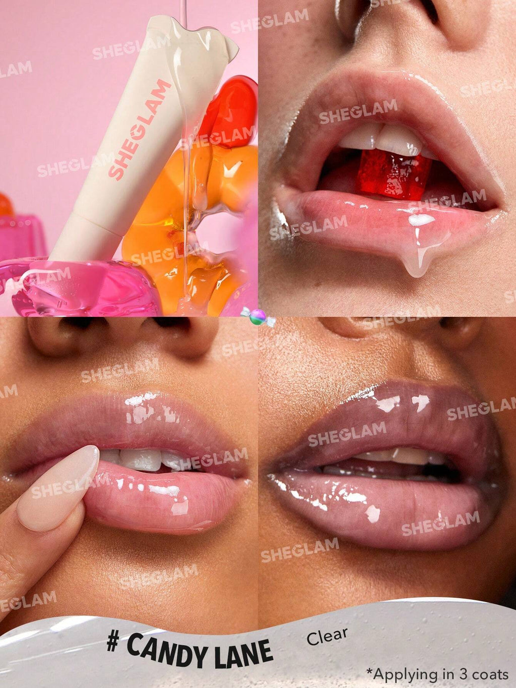 Sheglam Lip Gloss – High Shine Hydrating Non-Sticky Glossy Lip Makeup