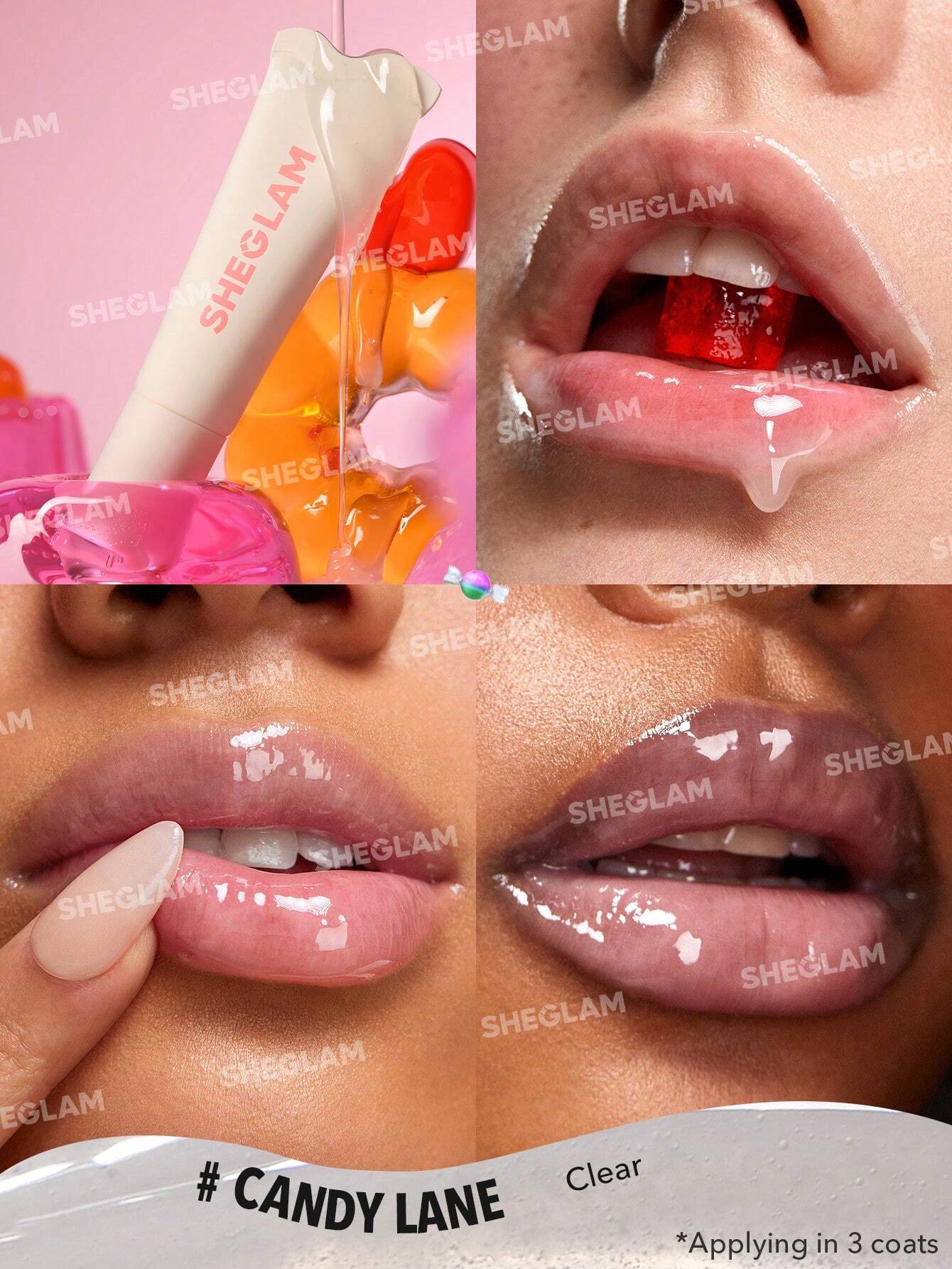 Sheglam Lip Gloss – High Shine Hydrating Non-Sticky Glossy Lip Makeup