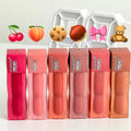 Hudamoji Teddy Matte Lip Gloss – Velvet Finish & Long-Lasting Color