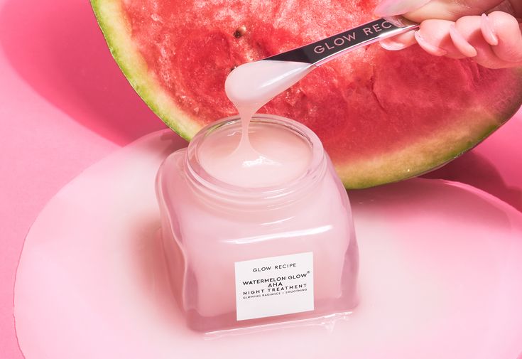 Glow Recipe Watermelon Glow AHA Night Treatment – Smooth & Radiant Skin Overnight