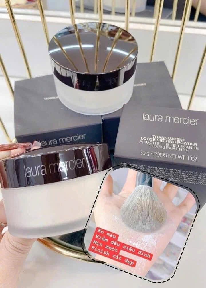 Laura Mercier Translucent Loose Setting Powder – Oil Control, Long Lasting Matte Finish