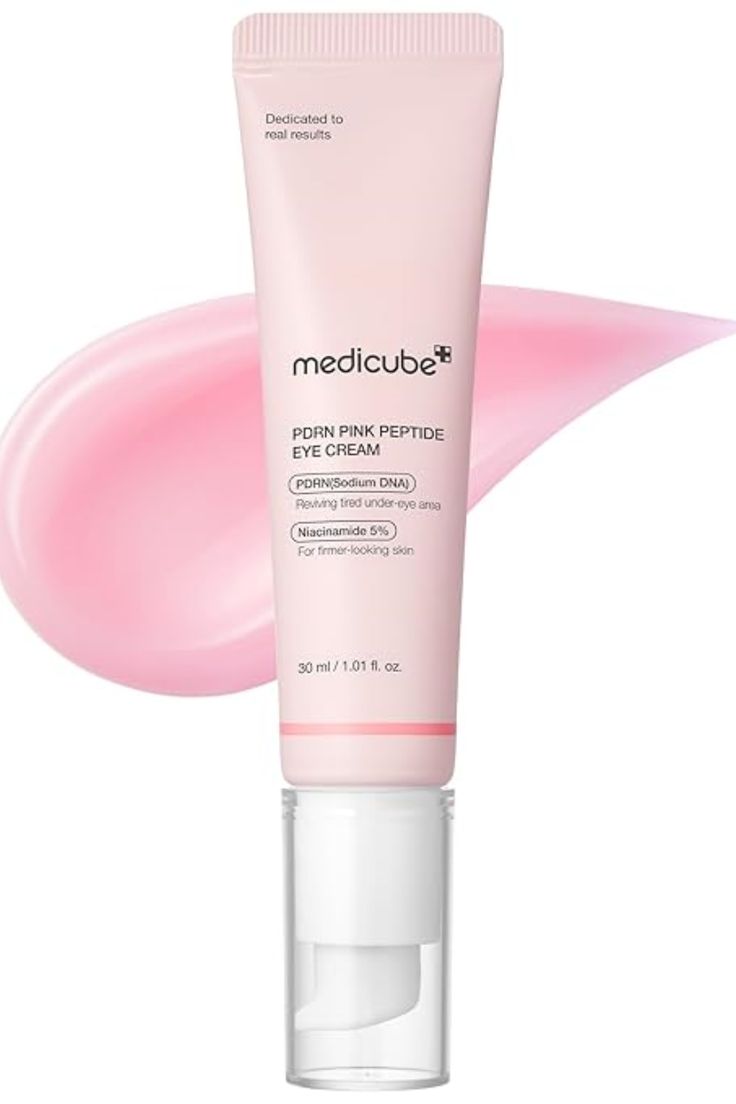 Medicube PDRN Pink Peptide Eye Cream – Firming & Brightening Eye Care