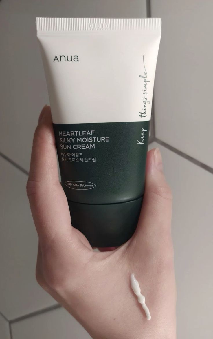 Anua Heartleaf Creamy Moisture Sunscreen – Hydrating & Soothing UV Protection