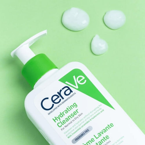 CeraVe Hydrating Facial Cleanser – Gentle Cleanser for Normal to Dry Skin