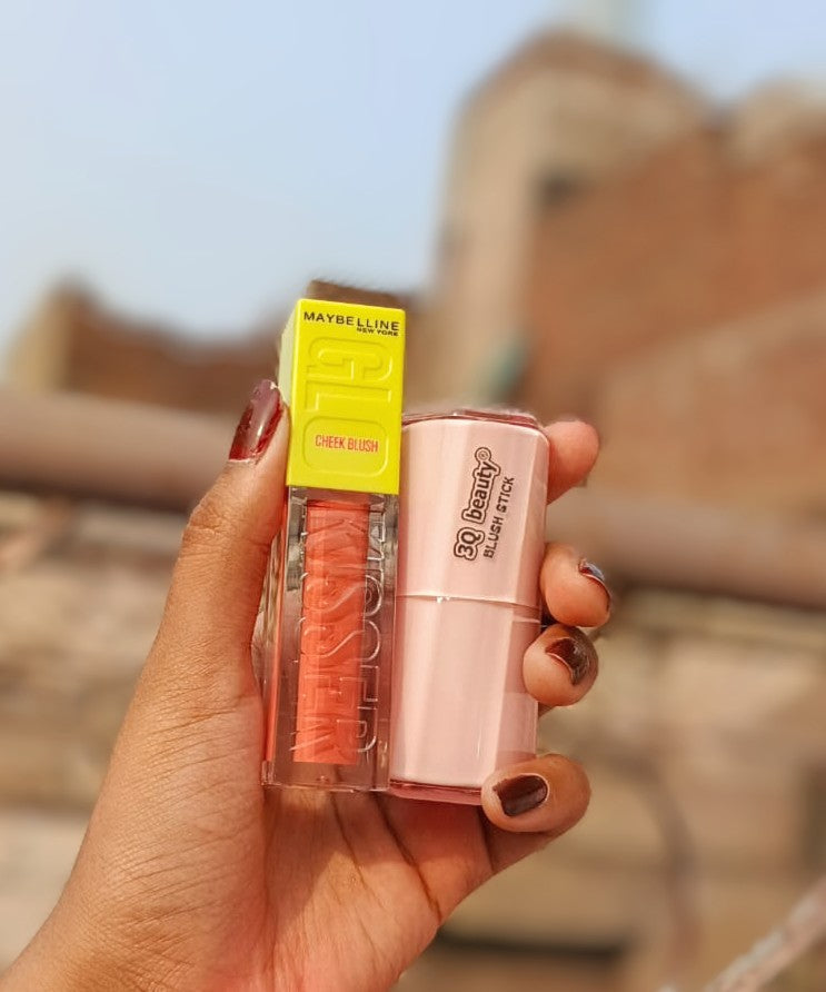 Butter Blush Dupe & Maybelline Gloss Duo – Dewy Cheeks and Glossy Lips