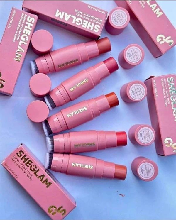 Sheglam Stick Blush – Creamy Buildable Blush for Natural Glow