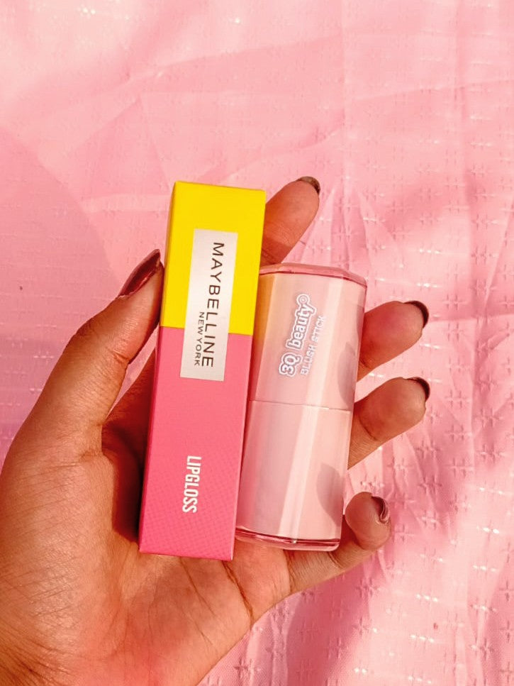 Butter Blush Dupe & Maybelline Gloss Duo – Dewy Cheeks and Glossy Lips