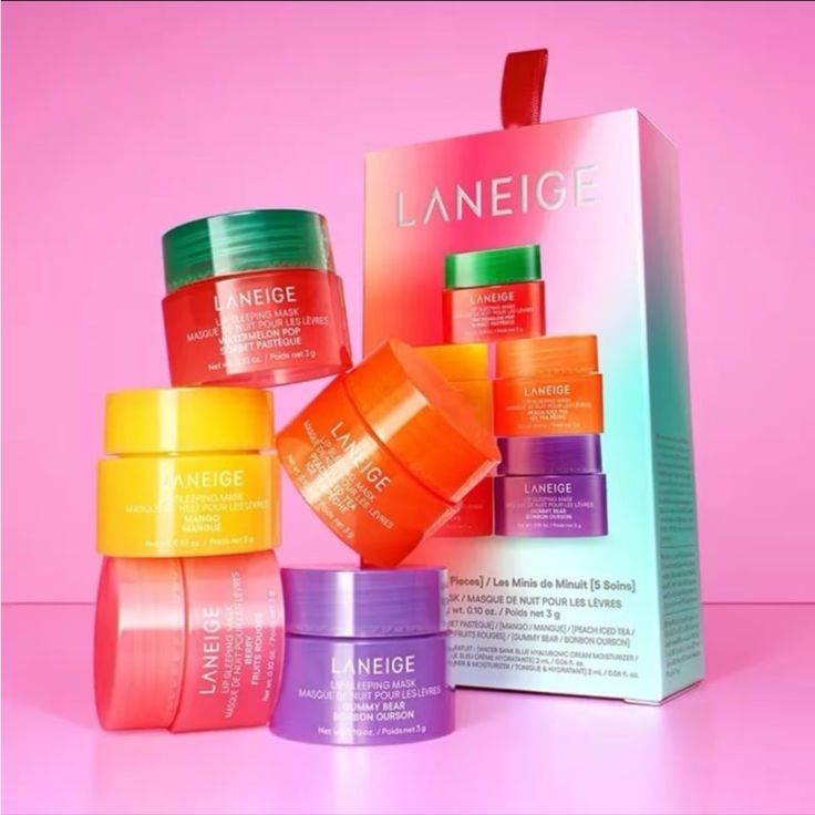 Laneige Lip Sleeping Mask Set of 5 – Overnight Lip Care Collection