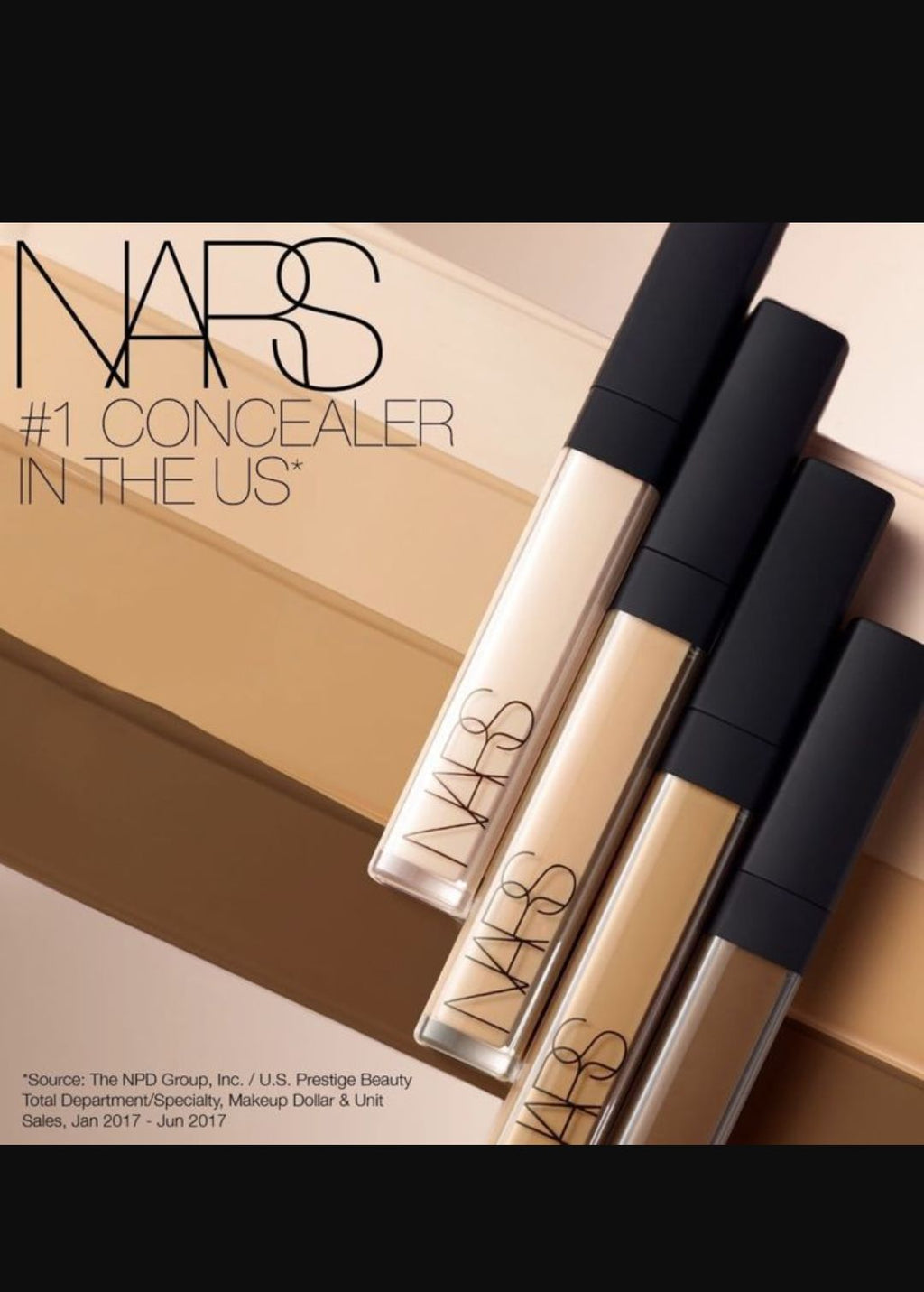 NARS Radiant Creamy Concealer in shade "CUSTARD"– Medium to Full Coverage with Radiant Finish