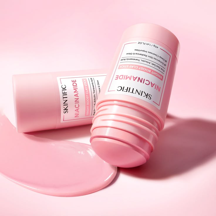 Skintific Niacinamide Clay Stick – Deep Cleansing Oil Control Pore Care Mask