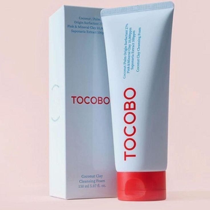 TOCOBO Cleansing Foam – Gentle Deep Clean Facial Cleanser