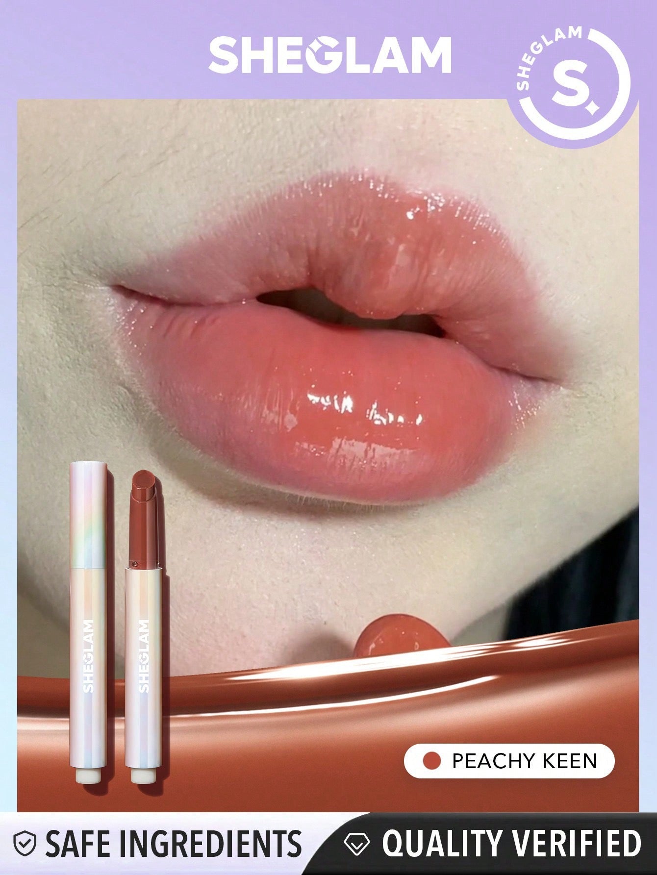 Buy 1 Get 1 Free! SHEGLAM Lip Plumper – Hydrating Glossy Lip Enhancer with Instant Plump Effect