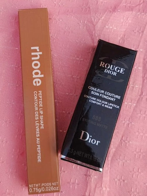Dior Lipstick Dupe & Rhode Lip Liner Duo – Perfect Definition with Luxe Color