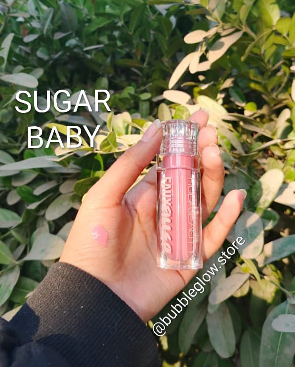 Huda Beauty Fauxfiller Lip Gloss – High Shine & Non-Sticky