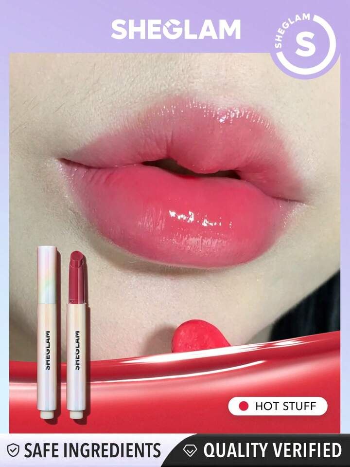 Buy 1 Get 1 Free! SHEGLAM Lip Plumper – Hydrating Glossy Lip Enhancer with Instant Plump Effect