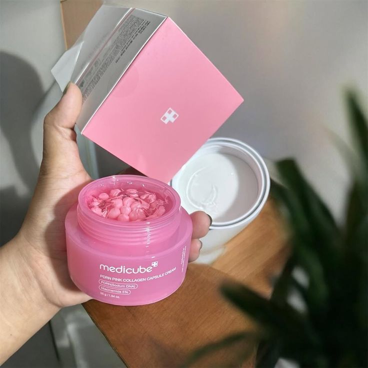 Medicube PDRN Pink Collagen Capsule Cream – Firming & Skin Repair Moisturizer