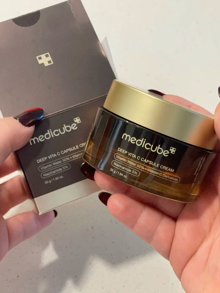 Medicube Deep Vitamin C Capsule Cream – Brighten, Repair & Glow
