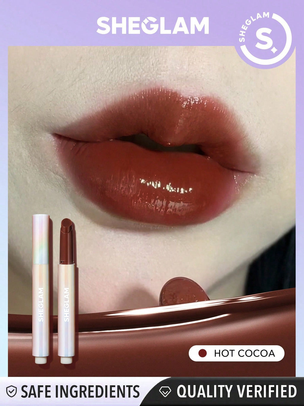 Buy 1 Get 1 Free! SHEGLAM Lip Plumper – Hydrating Glossy Lip Enhancer with Instant Plump Effect