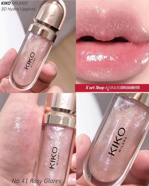 Kiko Milano Lip Gloss – High Shine, Non-Sticky, Hydrating Gloss