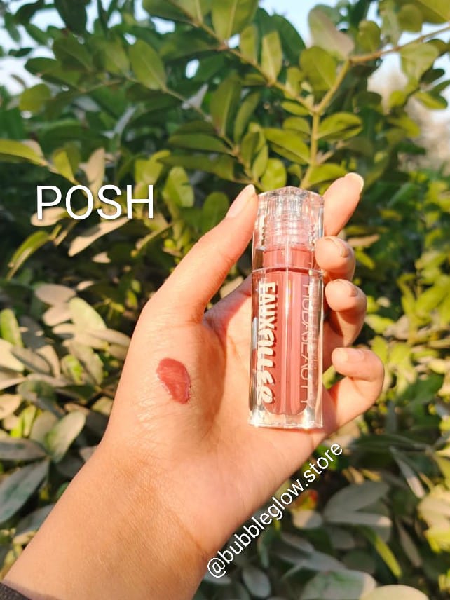 Huda Beauty Fauxfiller Lip Gloss – High Shine & Non-Sticky
