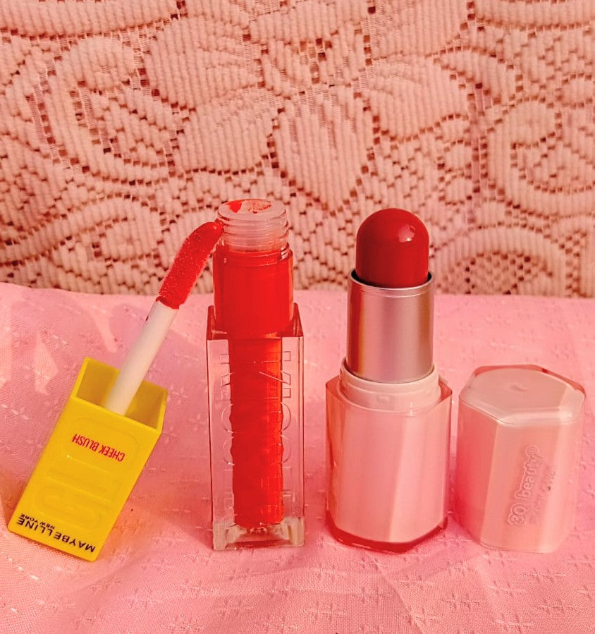 Butter Blush Dupe & Maybelline Gloss Duo – Dewy Cheeks and Glossy Lips