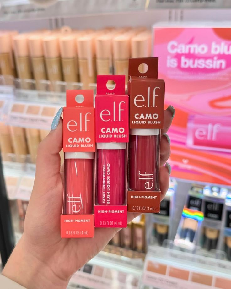 e.l.f. Camo Liquid Blush – Long-Lasting, Highly Pigmented Color.