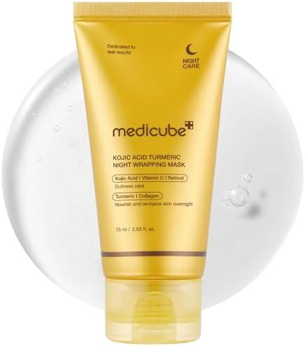Medicube Kojic Acid & Turmeric Night Wrapping Mask – Brightening Overnight Care
