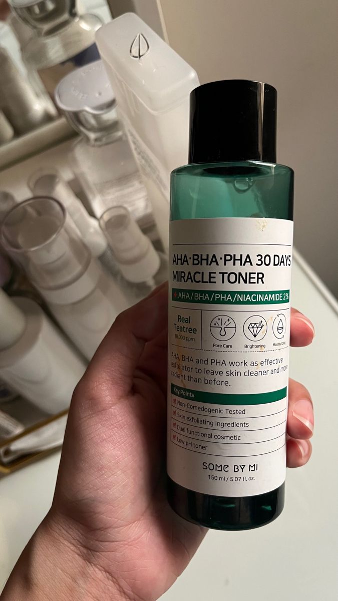 Some By Mi AHA BHA PHA Miracle Toner – Acne Care & Gentle Exfoliation