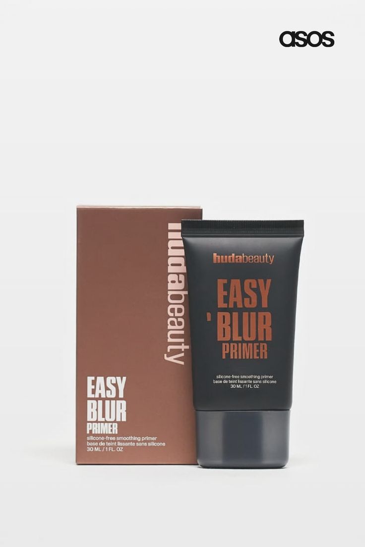 Huda Beauty Easy Blur Primer – Bronze Fudge | Smoothing & Blurring Makeup Primer
