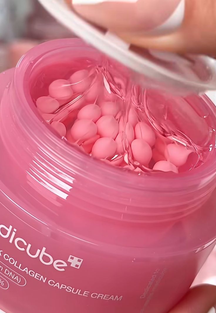 Medicube PDRN Pink Collagen Capsule Cream – Firming & Skin Repair Moisturizer